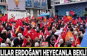 Vanlılar Erdoğan’ı heyecanla bekliyor