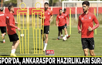 Vanspor'da, Ankaraspor maçının hazırlıkları sürüyor