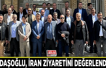 Kandaşoğlu, İran ziyaretini değerlendirdi