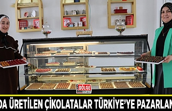 Van'da üretilen çikolatalar Türkiye'ye pazarlanıyor