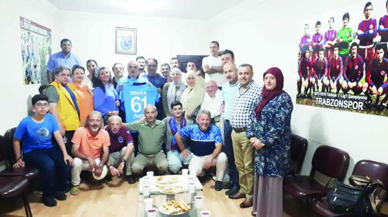 Trabzon basını Van Trabzonsporlular Derneği'ni ziyaret etti 