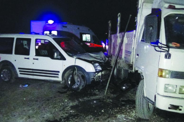 Van'da trafik kazası: 2 yaralı 