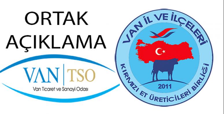 Van TSO ve Kırmızı Et Üreticileri Birliği'nden yeni talepler…