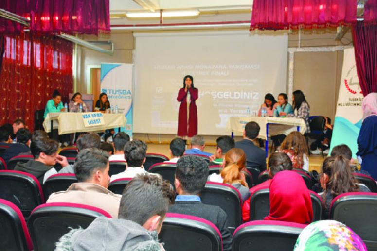 Tuşba'da 'Fikirler Konuşuyor' münazara yarışması başlıyor 