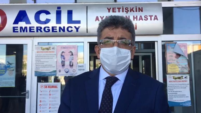Vali Bilmez'den saldırıya uğrayan 'Vefa' çalışanına ziyaret