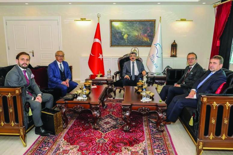 BİK Genel Müdürü Duran, Vali Bilmez'i ziyaret etti 