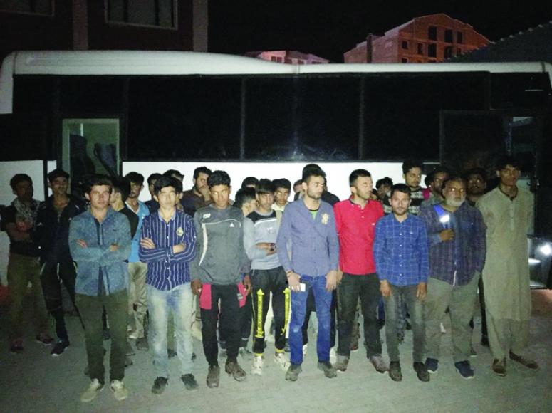 Van'da 182 kaçak şahıs yakalandı 