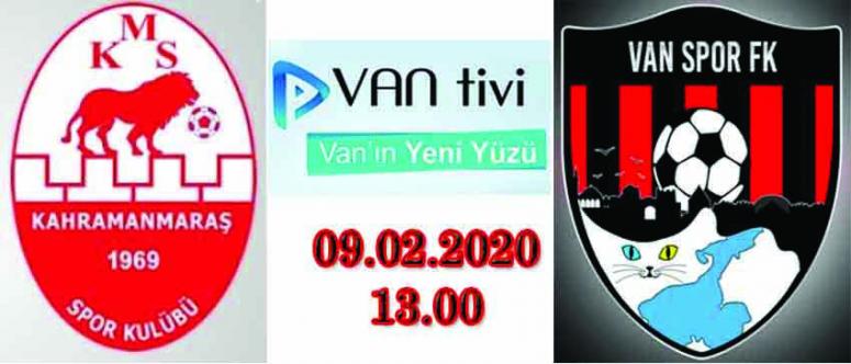 Vanspor'un maçı  canlı yayınlanacak