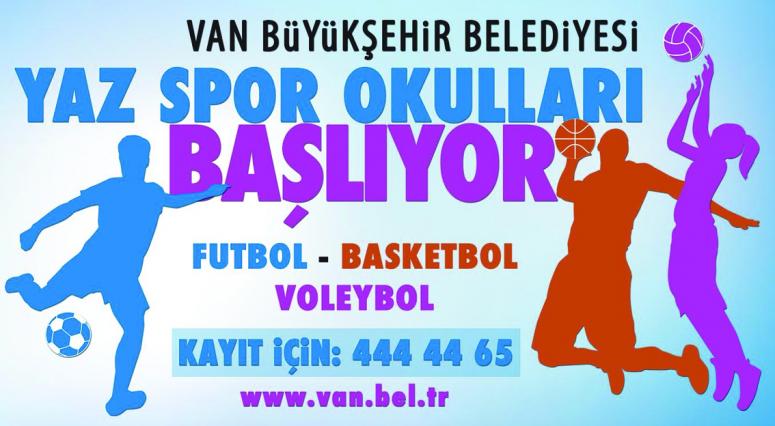 Büyükşehir'den yaz spor okulları...