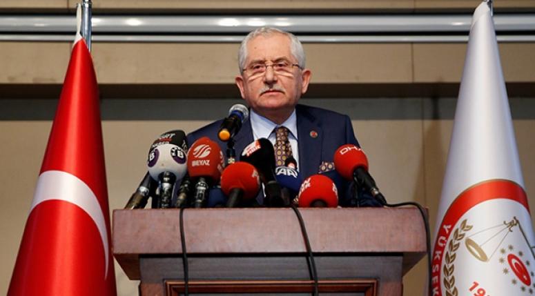 YSK Başkanı Sadi Güven: 'İtirazlar için 3 gün süre var'