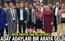 DEVA Partisi Van milletvekili aday adayları bir araya...