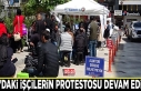 Van'daki işçilerin protestosu devam ediyor