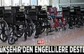 Büyükşehir’den engellilere destek…