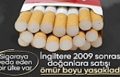 İngiltere, 2009'dan sonra doğanlara sigara satışı yapmayacak