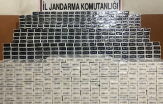 Özalp'ta 15 bin paket kaçak sigara ele geçirildi