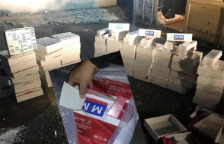 Tuşba'da 5 bin paket kaçak sigara ele geçirildi