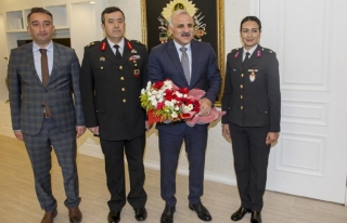Tuğgeneral Özfidan'dan, Vali Zorluoğlu'na ziyaret…