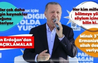 Başkan Erdoğan Şırnak'tan dünyaya seslendi