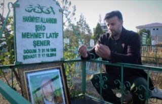 Mehmet Latif Şener kabri başında anıldı