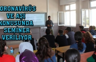 Muradiye'deki okullarda koronavirüs semineri...