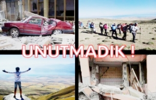 Van depreminde hayatını kaybedenler anısına Esrük...