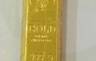 Van’da 24 adet külçe altın ele geçirildi
