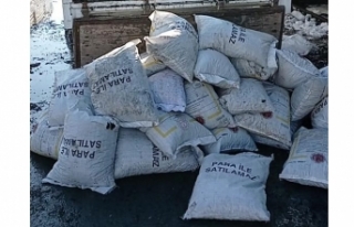 Van'da çalıntı 125 torba kömür ele geçirildi