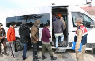 Van’da 116 düzensiz göçmen yakalandı