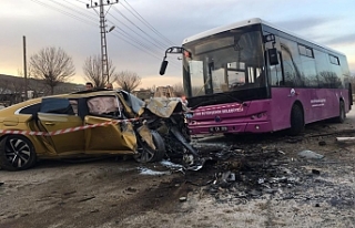 Van'da trafik kazası: 1 ölü, 1 yaralı