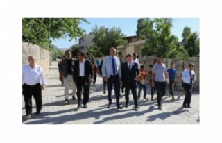 Başkan Vekili Aydın, mahalle ziyaretlerini sürdürüyor