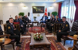 Jandarma Teşkilatı’ndan Vali Balcı’ya ziyaret