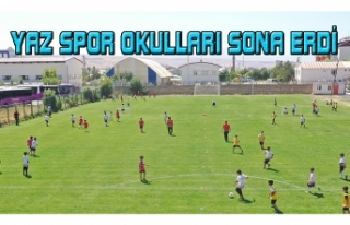 Büyükşehir'in yaz spor okulları tamamlandı