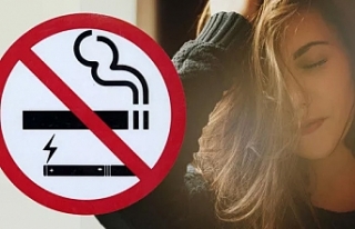 Dikkat: Saça sinen nikotin bile kansere davetiye...