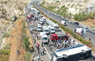 Gaziantep'teki kaza böyle gelmiş! Şoför ifade...