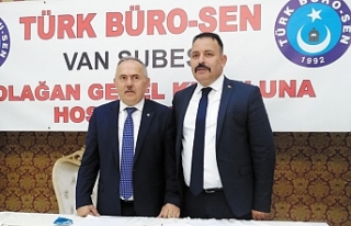 Türk Büro-Sen Van Şube Başkanı Özgüven oldu