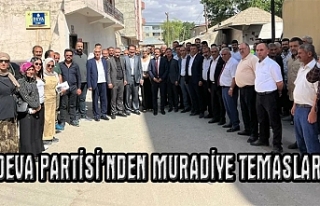 DEVA Partisi Muradiye ilçe binası hizmete açıldı