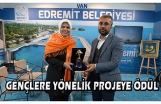 Edremit Belediyesi'nin projesi ödüle layık...