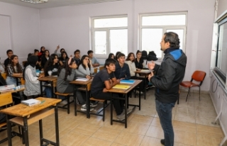 Etüt Van Projesinde öğrenciler dersbaşı yaptı