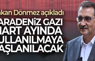 Enerji ve Tabii Kaynaklar Bakanı Fatih Dönmez: 'Karadeniz...