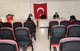 Çatak Belediyesi Ocak ayı meclis toplantısı yapıldı