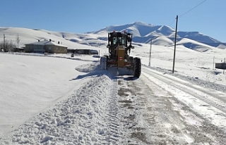 Gürpınar Belediyesi’nden karla mücadele çalışması