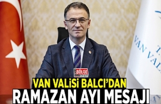 Vali Balcı’dan Ramazan Ayı Mesajı