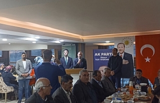 AK Parti Milletvekili Adayları Van’da vatandaşlarla...