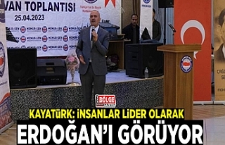 Burhan Kayatürk: İnsanlar lider olarak Erdoğan’ı...
