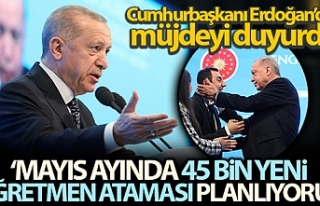 Cumhurbaşkanı Erdoğan, 3 bin 500 Engelli Öğretmen...