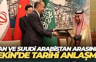 İran ve Suudi Arabistan arasında Pekin'de tarihi...