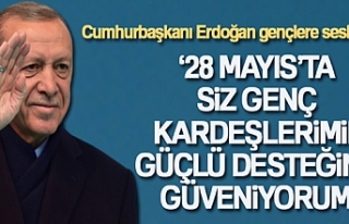 Cumhurbaşkanı Erdoğan gençlere seslendi: '28...