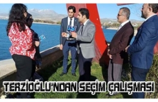 Milletvekili Adayı Terzioğlu'ndan seçim çalışması...