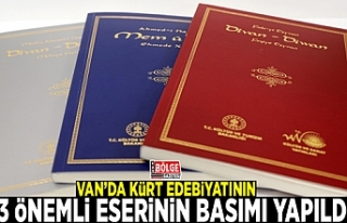 Van’da Kürt edebiyatının 3 önemli eserinin basımı...
