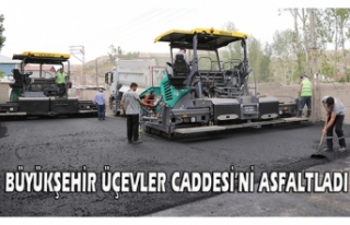 Van Büyükşehir'in asfalt çalışmaları sürüyor